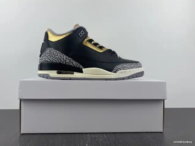 Air WMNS Jordan Gold CK9246-067 Black 3 0513